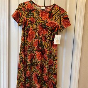 NWT LuLaRoe XS Carly Dress - 9055